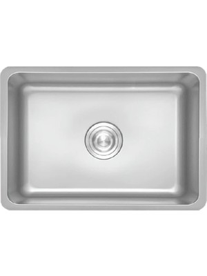 Crauf Venüs 3054 Inox 50X40 Tezgah Altı Paslanmaz Çelik Mutfak Eviyesi