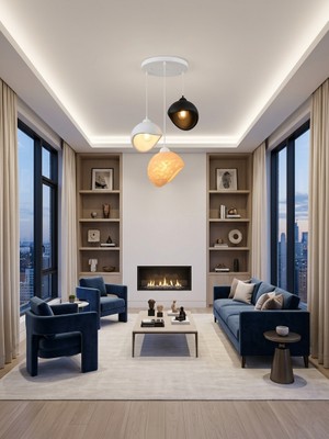 New Aydınlatma Madrit Beton Avize