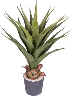 Herdekora Yapay Aloe Vera 27 Yaprak Yeşil 75 Cm.