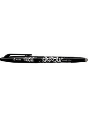 Pilot Frixion Ball Kalem 0.7 Siyah Silinebilir Özellikte Modern Tasarım