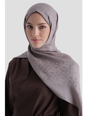 Armine Lyocell Naia Kare Monogram Şal 6 08