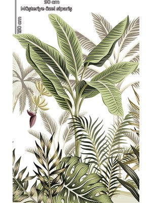 Müşteri Özel Sipariş Tropikal Poster 90X150