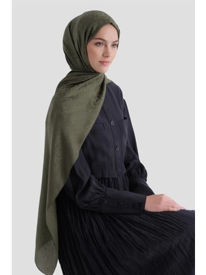 Armine Lyocell Naia Kare Monogram Şal 6 49