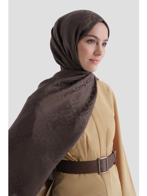 Armine Lyocell Naia Kare Monogram Şal 6 15
