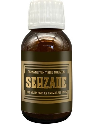Şehzade Iksiri Şurubu Osmanlı Geleneğinden Bitki Extratlı Şurup 50 ml