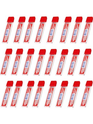 Mikro Leads 0.7 Versatil Kalem Ucu 24'lü Kırmızı Renk Min 60 mm Kalem Uçları