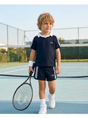 Baby Lory Kids Store Şeritli Polo Yaka Takım