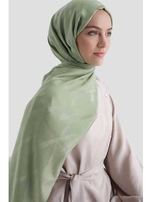 Armine Lyocell Naia Zikzak Desen Şal  1- 55