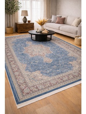 Bella Home Dorella Kadife Halı | Baskılı, Kaymaz Tabanlı & Modern Tasarım