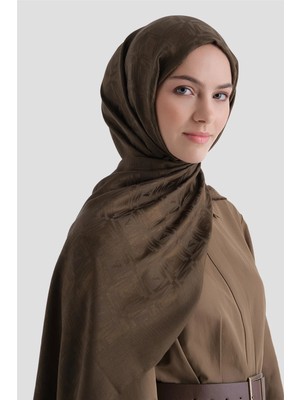Armine Lyocell Naia Kare Monogram Şal 6 56