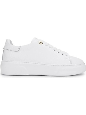 Tamer Tanca Kadın Hakiki Deri Beyaz Sneakers & Spor Ayakkabı 1145 Z-2501 Bn Ayk Y26 Beyaz Fltr