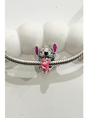 Fubena Stitch Doğum Günü Pastası Charm