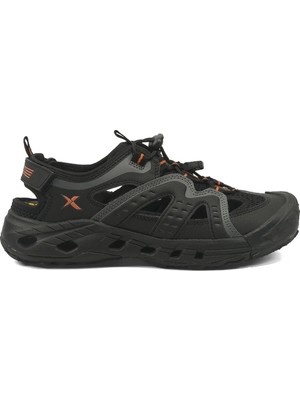 Kinetix Werny Siyah Erkek Sandalet PU/MESH Malzeme ile Rahat ve Şık Tasarım