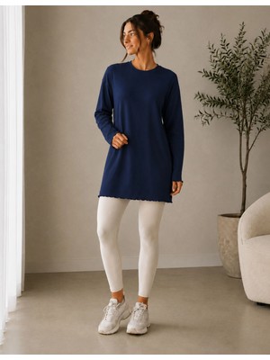 Organickid Leisure Kadın Lacivert Tunik
