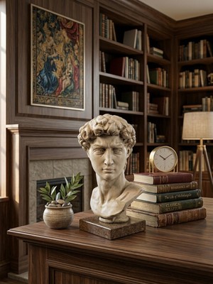 Mağara Michelangelo - David Büst Heykeli