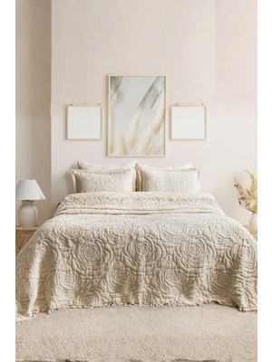 Layan Home 7 Katlı Müslin Soft Rose Tek Kişilik Yorgan