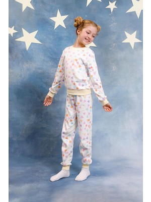 Perendi Kız Çocuk %100 Pamuk Pijama Takımı