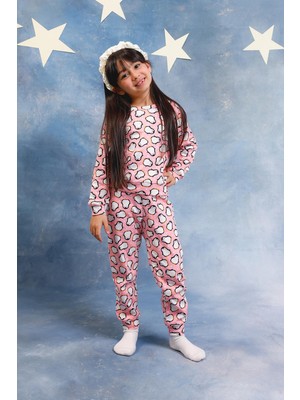 Perendi Kız Çocuk %100 Pamuk Pijama Takımı