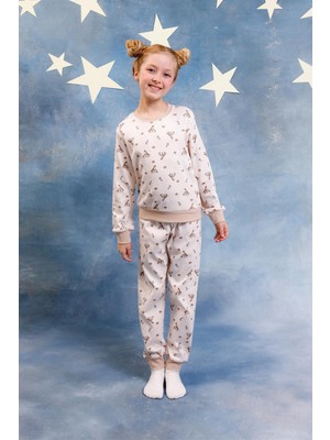 Perendi Kız Çocuk %100 Pamuk Pijama Takımı