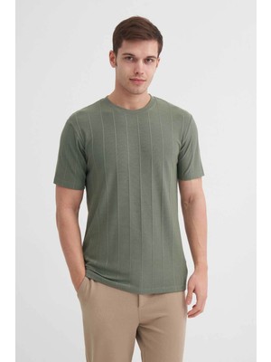 Cazador Regular Fit Haki Erkek T-Shirt 42030