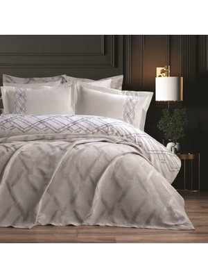 Mata Çeyiz Bella Home 7 Parça Nisan Çift Kişilik Pike Yatak Örtüsü Gelin Seti %100 Organik Pamuk - Yeni Renkler