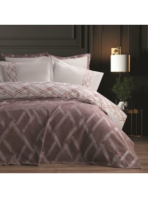 Mata Çeyiz Bella Home 7 Parça Nisan Çift Kişilik Pike Yatak Örtüsü Gelin Seti %100 Organik Pamuk - Yeni Renkler