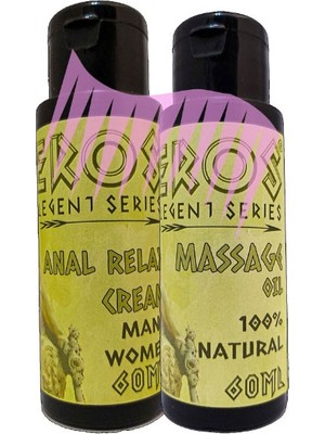 Eros Legent Erotik Dünyası Masaj Yağı  + Eros 30 ml Bay Bayan Anl Reıax Krem