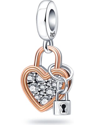 Fubena Kalp ve  Kilit Sallantı Charm