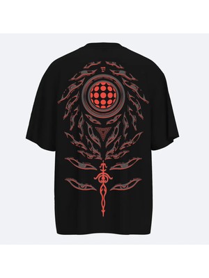 Fandr Studio Siyah Oversize Ajnø Unisex T-Shirt
