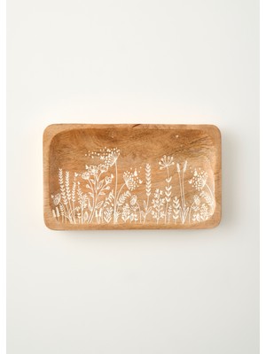Bella Maison Folea Dekoratif Tabak Kahverengi (25X2X15 Cm)