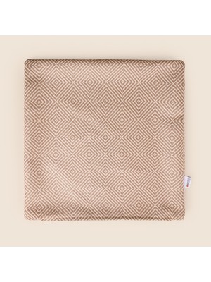 Evidea Soft Beta Kırlent Kılıfı - Vizon - 40X40 cm