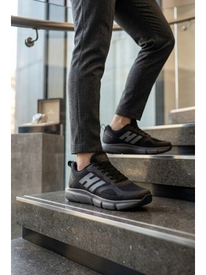 Solazer Erkek Siyah Sneaker Günlük Sneaker Spor Ayakkabı 065