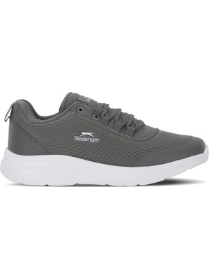 Slazenger Plank I Erkek Büyük Beden Koyu Gri Koşu & Yürüyüş Spor Ayakkabısı