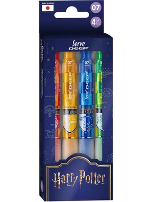 Serve Deep Versatil Kalem - Harry Potter 4'lü Set 07MM