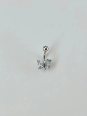 The Gencoo Kelebek Detaylı Göbek Piercing