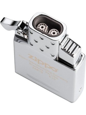 Zippo Çift Torçlu Alevli Yedek İç Çakmak 65827 Gri Renkli Uzun Süreli Kullanım İçin Dayanıklı