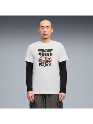 Puma 693010 02 Graphıc Baskılı Erkek T-Shirt