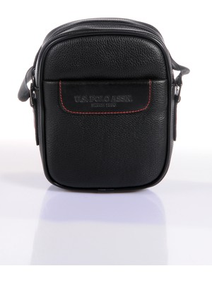 U.S. Polo Assn. PLEVR8440 Şık Görünüme Sahip Siyah Evrak Çantası Poliüretan Malzeme 20cmx16cmx7cm