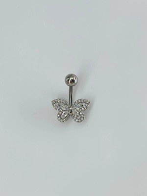 The Gencoo Kelebek Detaylı Göbek Piercing