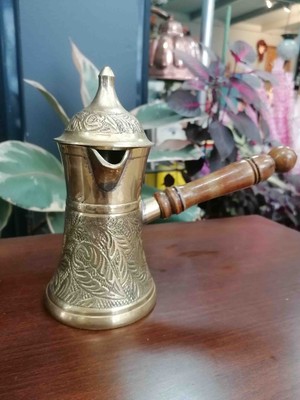 Dekorburdacom Pirinç Cezve 2-4 Kişilik