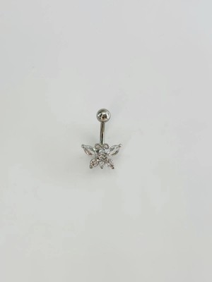 The Gencoo Kelebek Detaylı Göbek Piercing