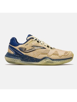 Joma TPOIS2625C Point Toprak Kort Erkek Tenis Ayakkabısı Bej/lacivert