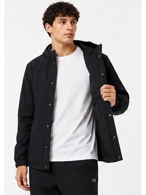 Lacoste  Kapşönlu  Regular  Fit Siyah  Erkek  Eşofman Takımı
