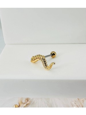Küçük Hazine Tragus Kıkırdak Küpesi