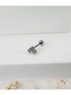Küçük Hazine Tragus Kıkırdak Küpesi