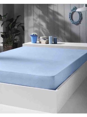 Vellista Home Collection Fitted Lastikli Çarşaf %100 Pamuklu Penye Kumaş