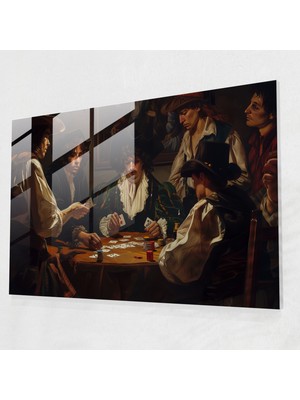 Popcas Modern Sanat Temalı Temperli Cam Tablo ile Ev Dekorasyonunu Canlandırın