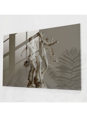 Popcas Apollo ve Daphne Temalı Klasik Cam Tablo