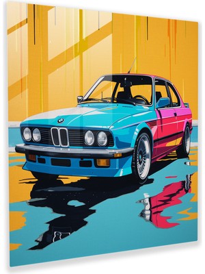 Popcas Pop Art Temalı Cam Tablo