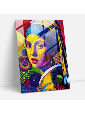 Popcas Pop Sanat Klasik Temalı Temperli Cam Tablo - Modern Tasarım ile Sanatın Buluşması
